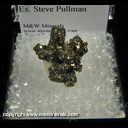 Mineral Specimen: Pyrite from Homestake Mine, Lead, Lawrence Co., South Dakota Ex. Steve Pullman Mineral Specimen: Pyrite from Homestake Mine, Lead, Lawrence Co., South Dakota Ex. Steve Pullman