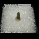 Minerals Specimen: Pirssonite from Borax Lake, Clear Lake Oaks, Sulphur Creek Dist., Lake Co., California Minerals Specimen: Pirssonite from Borax Lake, Clear Lake Oaks, Sulphur Creek Dist., Lake Co., California