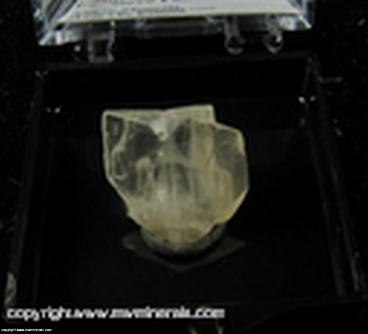 Mineral Specimen: Calcite, Twinned from Ocotillo, Imperial Co., California, Ex. Steve Pullman Mineral Specimen: Calcite, Twinned from Ocotillo, Imperial Co., California, Ex. Steve Pullman