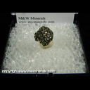 Mineral Specimen: Pyrite from Homestake Mine, Lead, Lawrence Co., South Dakota Ex. Steve Pullman