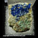 Minerals Specimen: Kinoite, Hydroxapophyllite-(K), Gilaite, Ruizite from Christmas Mine, Gila Co., Arizona Minerals Specimen: Kinoite, Hydroxapophyllite-(K), Gilaite, Ruizite from Christmas Mine, Gila Co., Arizona
