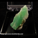 Minerals Specimen: Chrysoprase from Marlborough, Rockhampton Region, Queensland, Australia Minerals Specimen: Chrysoprase from Marlborough, Rockhampton Region, Queensland, Australia