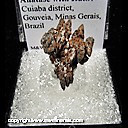 Mineral Specimen: Anatase with Rutile from Cuiba district, Gouveia, Minas Gerais, Brazil