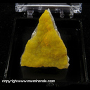Minerals Specimen: Yellow Smithonite from Wenshan, Yunnan Province, China Minerals Specimen: Yellow Smithonite from Wenshan, Yunnan Province, China
