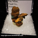 Mineral Specimen: Copper Crystals from Ray Mine, Pinal Co., Arizona Ex. Steve Pullman Mineral Specimen: Copper Crystals from Ray Mine, Pinal Co., Arizona Ex. Steve Pullman
