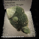 Minerals Specimen: Wavellite from Montgomery Co., Arkansas Ex. Chris Wright Minerals Specimen: Wavellite from Montgomery Co., Arkansas Ex. Chris Wright