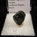 Mineral Specimen: Gahnite from Caicara Pegmatite, Pariaba, Northwest Region, Brazil Mineral Specimen: Gahnite from Caicara Pegmatite, Pariaba, Northwest Region, Brazil