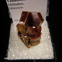 Mineral Specimen: Vanadinite from Mibladen, Morocco Mineral Specimen: Vanadinite from Mibladen, Morocco