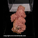 Mineral Specimen: Rhodochrosite from Santa Eulalia, Chihuahua, Mexico Mineral Specimen: Rhodochrosite from Santa Eulalia, Chihuahua, Mexico