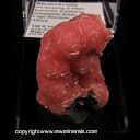 Minerals Specimen: Rhodochrosite from N'Chwaning II Mine, Kuruman, Kalahari manganese fields, Northern Cape Province, South Africa Minerals Specimen: Rhodochrosite from N'Chwaning II Mine, Kuruman, Kalahari manganese fields, Northern Cape Province, South Africa