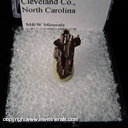 Mineral Specimen: Rutile Reticulated Twins (Sagenite) from Boiling Springs, Cleveland Co., North Carolina Mineral Specimen: Rutile Reticulated Twins (Sagenite) from Boiling Springs, Cleveland Co., North Carolina