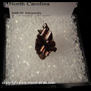 Mineral Specimen: Rutile Reticulated Twins (Sagenite) from Boiling Springs, Cleveland Co., North Carolina Mineral Specimen: Rutile Reticulated Twins (Sagenite) from Boiling Springs, Cleveland Co., North Carolina