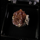 Mineral Specimen: Sphalerite, Calcite from Standard Slag Quarry, Adams Co., Ohio Mineral Specimen: Sphalerite, Calcite from Standard Slag Quarry, Adams Co., Ohio