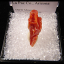 Mineral Specimen: Vanadinite from Pure Potential Mine, Silver District, Trigo Mts., La Paz Co., Arizona Mineral Specimen: Vanadinite from Pure Potential Mine, Silver District, Trigo Mts., La Paz Co., Arizona