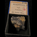 Mineral Specimen: Metacinnabar micromount from Mt. Diablo Mine, Conta Costa Co., California Ex. Steve Pullman Mineral Specimen: Metacinnabar micromount from Mt. Diablo Mine, Conta Costa Co., California Ex. Steve Pullman