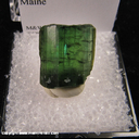 Mineral Specimen: Tourmaline (gemmy, not terminated) from Oxford Co., Maine Prior to 1972 Mineral Specimen: Tourmaline (gemmy, not terminated) from Oxford Co., Maine Prior to 1972