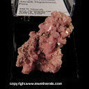 Minerals Specimen: Rhodochrosite from Pachapaqui District, Bolognesi Province, Ancash Department, Peru Minerals Specimen: Rhodochrosite from Pachapaqui District, Bolognesi Province, Ancash Department, Peru