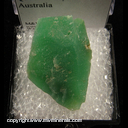 Mineral Specimen: Chrysoprase from Marlborough, Queensland, Australia Mineral Specimen: Chrysoprase from Marlborough, Queensland, Australia