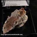 Mineral Specimen: Topaz, Hematite from Thomas Range, Juab Co., Utah, Ex. Steve Pullman
