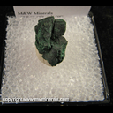 Mineral Specimen: Malachite Pseudomorph after Azurite from Sir Dominick Mine, Yudnamutana district, North Flinders Ranges, Flinders Ranges, South Australia, Australia