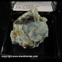 Mineral Specimen: Aquamarine, Muscovite from Sierrita Mts., Pima Co., Arizona Mineral Specimen: Aquamarine, Muscovite from Sierrita Mts., Pima Co., Arizona