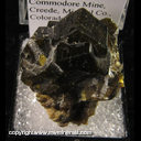 Mineral Specimen: Sphalerite from Commodore Mine, Creede, Mineral Co., Colorado