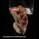 Minerals Specimen: Rhodochrosite from Kalahari manganese fields, Northern Cape Province, South Africa Minerals Specimen: Rhodochrosite from Kalahari manganese fields, Northern Cape Province, South Africa