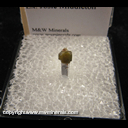 Mineral Specimen: Narsarsukite from Mt. St. Hilaire, Quebec, Canada, Ex. Josie Middleton Mineral Specimen: Narsarsukite from Mt. St. Hilaire, Quebec, Canada, Ex. Josie Middleton