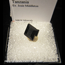 Mineral Specimen: Augite from Tanzania, Ex. Josie Middleton Mineral Specimen: Augite from Tanzania, Ex. Josie Middleton