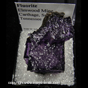 Mineral Specimen: Fluorite from Elmwood Mine, Carthage, Smith Co., Tennessee Mineral Specimen: Fluorite from Elmwood Mine, Carthage, Smith Co., Tennessee