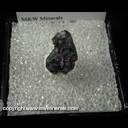 Mineral Specimen: Acanthite, Proustite from Uchucchacua Mine, Oyon Province, Lima Dept., Peru, Ex. Josie Middleton Mineral Specimen: Acanthite, Proustite from Uchucchacua Mine, Oyon Province, Lima Dept., Peru, Ex. Josie Middleton