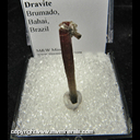 Mineral Specimen: Dravite Tourmaline from Brumado, Bahia, Brazil