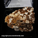 Mineral Specimen: Jarosite from Turquoise Mt., Courtland, Cochis Co., Arizona Mineral Specimen: Jarosite from Turquoise Mt., Courtland, Cochis Co., Arizona