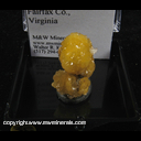 Mineral Specimen: Stilbite from Virginia Mineral Specimen: Stilbite from Virginia