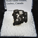 Mineral Specimen: Astrophyllite, Orthoclase from Mt. Ste. Hilaire, Quebec, Canada Mineral Specimen: Astrophyllite, Orthoclase from Mt. Ste. Hilaire, Quebec, Canada