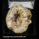 Mineral Specimen: Kutnohortite on Aragonite from Valdarno, Arezzo Prov., Tuscany, Italy Mineral Specimen: Kutnohortite on Aragonite from Valdarno, Arezzo Prov., Tuscany, Italy