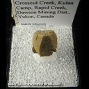 Mineral Specimen: Whiteite-(CaFeMg) from Crosscut Creek, Kulan Camp, Rapid Creek, Dawson Mining Dist., Yukon, Canada Mineral Specimen: Whiteite-(CaFeMg) from Crosscut Creek, Kulan Camp, Rapid Creek, Dawson Mining Dist., Yukon, Canada