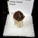 Mineral Specimen: Eosphorite on Albite from Minas Gerais, Brazil Mineral Specimen: Eosphorite on Albite from Minas Gerais, Brazil