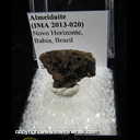 Mineral Specimen: Almeidaite (IMA 2013-020) from Novo Horizonte, Bahia, Brazil Mineral Specimen: Almeidaite (IMA 2013-020) from Novo Horizonte, Bahia, Brazil