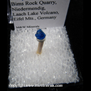 Mineral Specimen: Huayne from Bims Rock Quarry, Niedermendig, Laach Lake Volcano, Eifel Mts., Germany Mineral Specimen: Huayne from Bims Rock Quarry, Niedermendig, Laach Lake Volcano, Eifel Mts., Germany