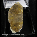 Mineral Specimen: Rutilated Quartz, Hematite from Ibitiara, Bahia, Brazil