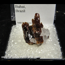 Mineral Specimen: Dravite Tourmaline, Magnesite from Brumado, Bahia, Brazil Mineral Specimen: Dravite Tourmaline, Magnesite from Brumado, Bahia, Brazil