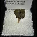 Mineral Specimen: Siderite from Blackbird Mine, Blackbird district, Lehmi Co., Idaho