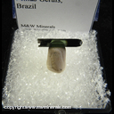 Mineral Specimen: Tourmaline from Resplendor, Minas Gerais, Brazil Mineral Specimen: Tourmaline from Resplendor, Minas Gerais, Brazil