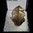 Mineral Specimen: Rutilated Quartz from Bahia, Brazil