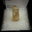 Mineral Specimen: Quartz variety: Golden Healer from Brumado, Bahia, Brazil