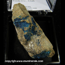 Mineral Specimen: Connelite from 150 foot level, Gold Hill Mine, Toole, Utah Mineral Specimen: Connelite from 150 foot level, Gold Hill Mine, Toole, Utah