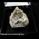 Mineral Specimen: Millerite, Quartz from US highway 27 roadcut, Halls Gap, Lincoln Co., Kentucky Mineral Specimen: Millerite, Quartz from US highway 27 roadcut, Halls Gap, Lincoln Co., Kentucky