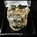 Mineral Specimen: Zektzerite, Arfedsonite from Washington Pass, Golden Horn Batholith, Okanogan Co., Washington, Ex.Jose Middleton Mineral Specimen: Zektzerite, Arfedsonite from Washington Pass, Golden Horn Batholith, Okanogan Co., Washington, Ex.Jose Middleton