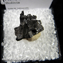 Mineral Specimen: Cylindrite from Mina Santa Cruz, Poopo Town, Poopo Prov., Ouro Dept., Bolivia Mineral Specimen: Cylindrite from Mina Santa Cruz, Poopo Town, Poopo Prov., Ouro Dept., Bolivia